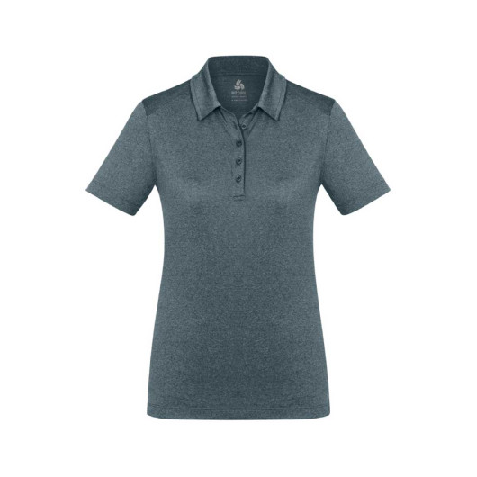 Charcoal Ladies Aero Polos Charcoal